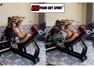 Máy đạp đùi xiên PD Strength - Máy đạp đùi tạ rời phiên bản mới đẳng cấp dành cho phòng Gym hiện đại
