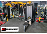 Giàn tạ đa năng 5 khối - Xà ngang vai đôi - Xô ngắn - xô dài - đá móc đùi