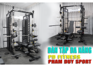 Giàn tập tạ đa năng gia đình