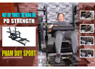 Máy Hip Thrust tập mông đùi PD Fitnes – Vòng ba siêu chuẩn với vẻ đẹp ưa nhìn