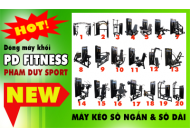 Thiết bị phòng gym - Máy tập chất lượng PD Fitness