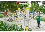 Thiết bị thể dục công viên được lựa chọn lắp đặt nhiều nhất hiện nay