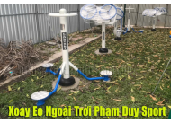 Xoay eo 3 đĩa ngoài trời Pham Duy Sport - Xoay eo ngoài trời chất lượng cao được chọn lắp đặt nhiều nhất