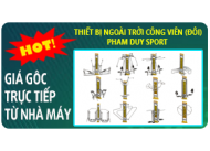 Thiết bị ngoài trời công viên (Đôi) Pham Duy Sport