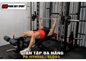 Giàn tập đa năng PD Fitness - DL 002 cao cấp chất lượng cao, tích hợp vô số bài tập