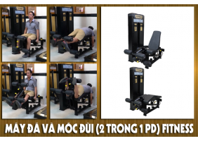 Máy đá và móc đùi (2 trong 1) PD Fitness
