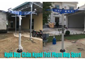 Xà đơn 3 cạnh ngoài trời - Xà đơn công viên chất lượng nhất hiện nay